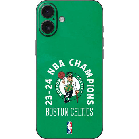 2024 NBA Champions Boston Celtics iPhone 16 Plus Skin